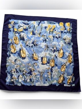 New without box Hermes CONCERTO Carre Scarf